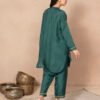 EMERALD GREEN JIA TUNIC CO-ORD SET - Image 4
