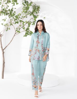 TURQ ELORA VIA SIGNATURE CO-ORD SET
