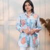 KOREAN DOT WHITE ALL DAY SHIRT - Image 2