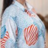 KOREAN DOT WHITE ALL DAY SHIRT - Image 3