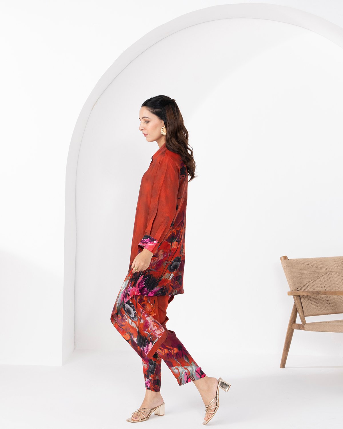WINE BODHI BELLE CO-ORD SET - Image 6