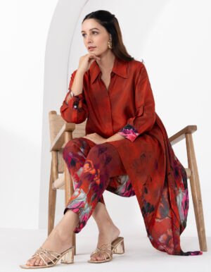 WINE BODHI BELLE CO-ORD SET
