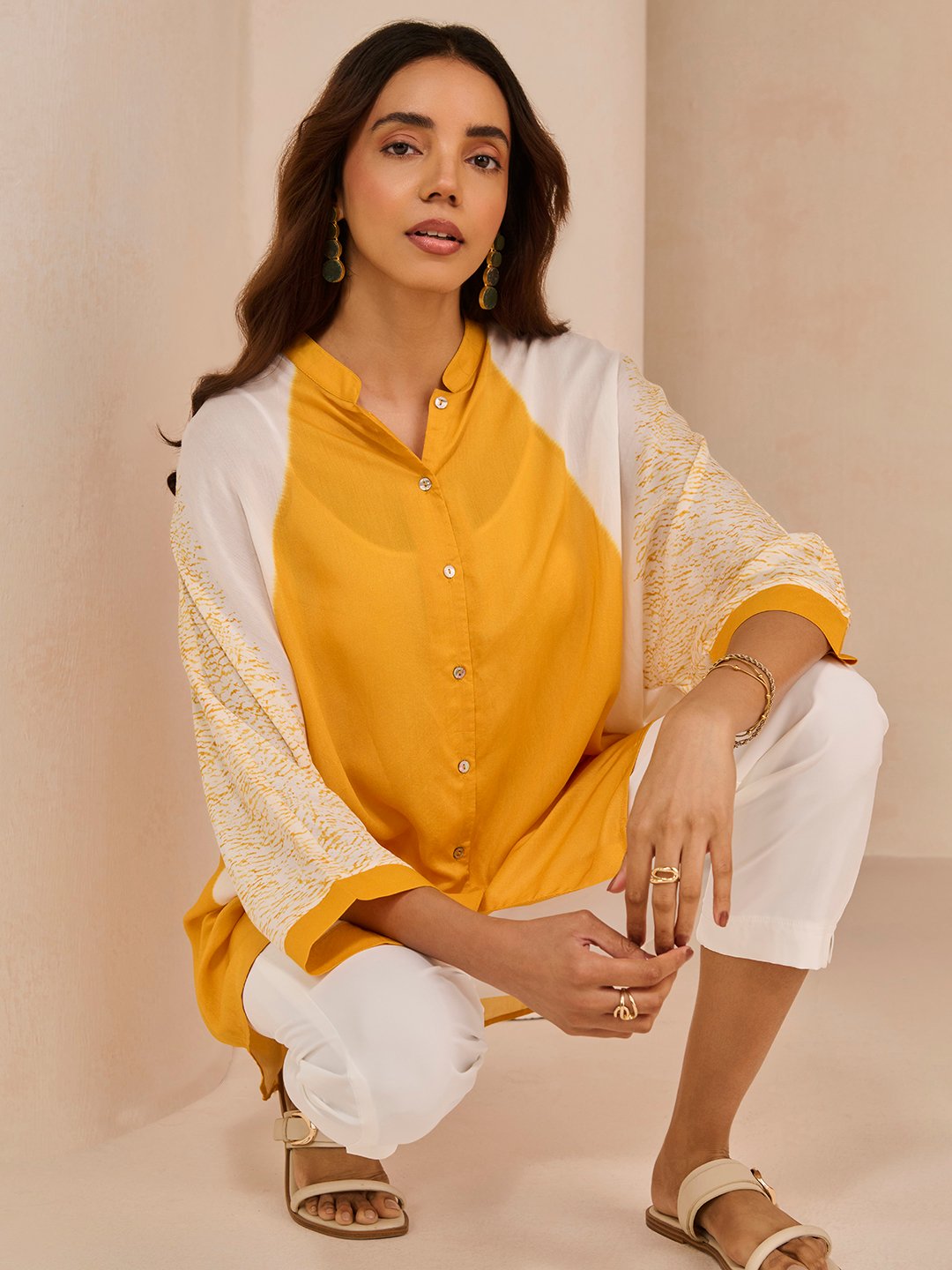 MUSTARD MARCO ANAHA SHIRT - Image 2