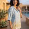 BLUE NOIRE BUTTONED SHIRT - Image 4