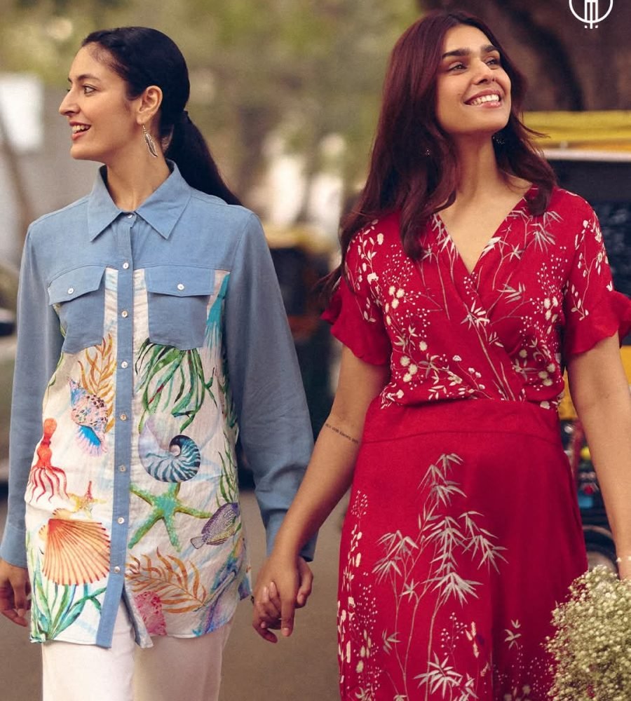 RUSTIC RED RIVERIE OSCAR DRESS