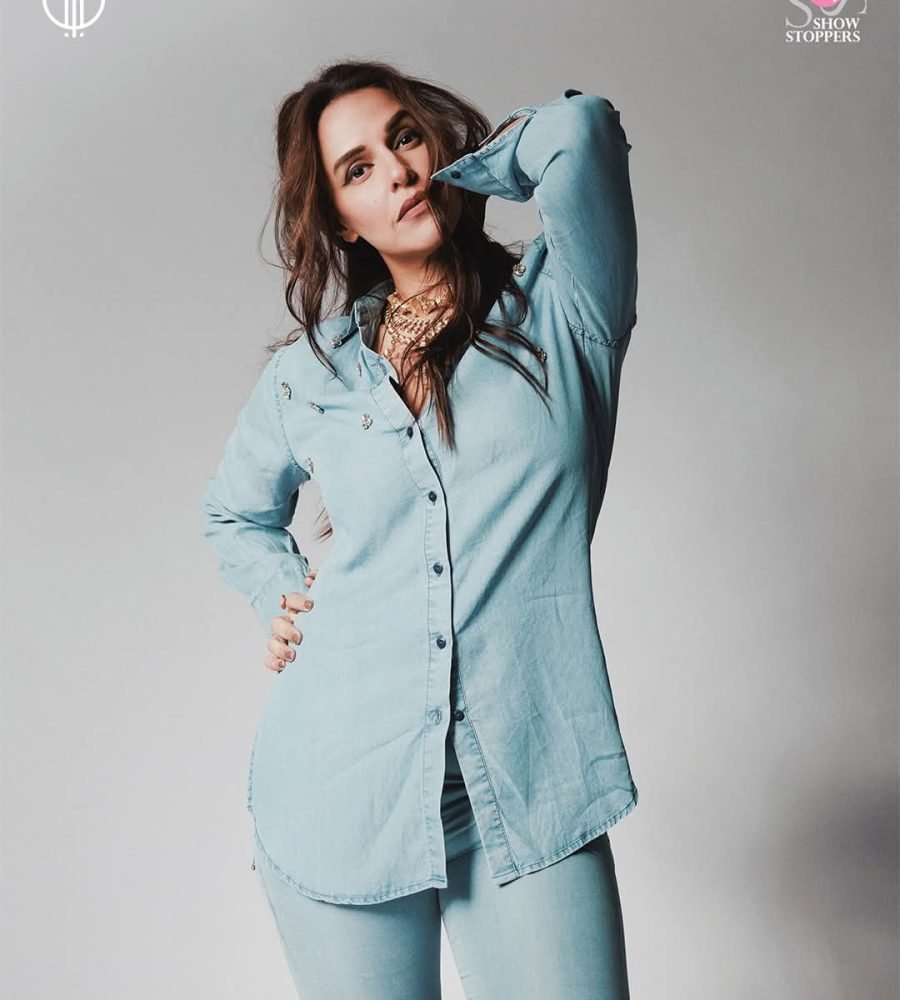 DENIM BLUE BUTTON DOWN SHIRT